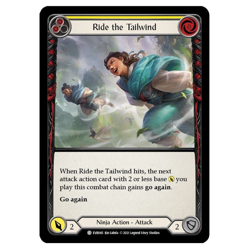 Ride the Tailwind Yellow [EVR045]
