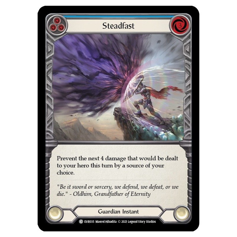 Steadfast Blue FOIL [EVR035-RF]