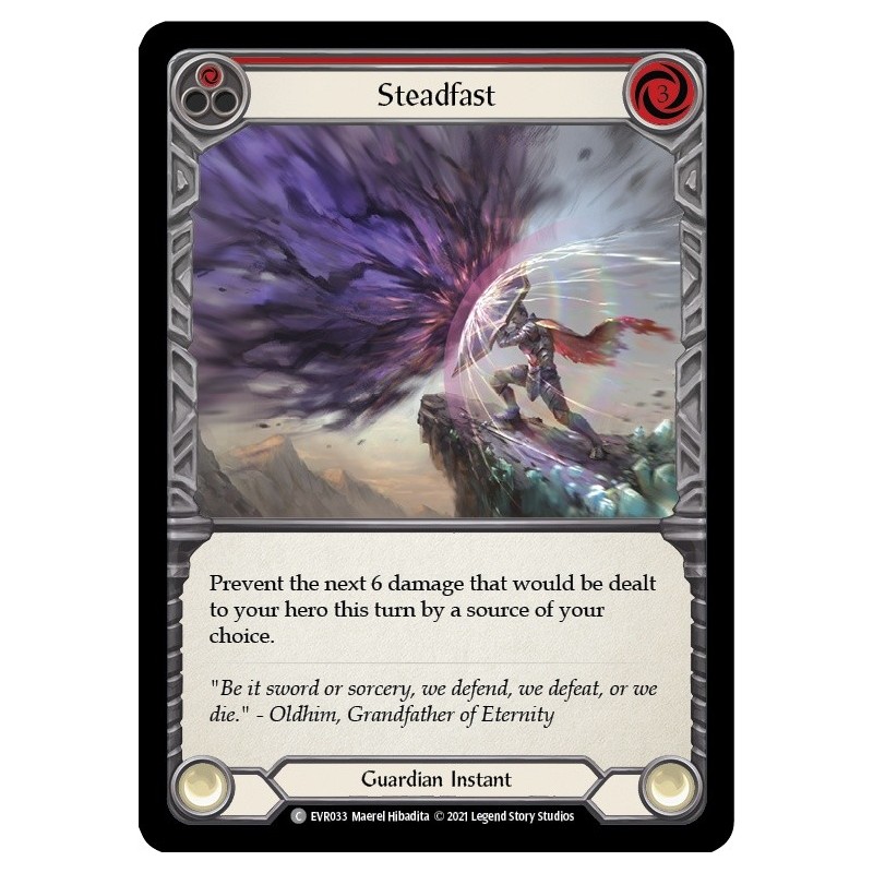 Steadfast Red FOIL [EVR033-RF]