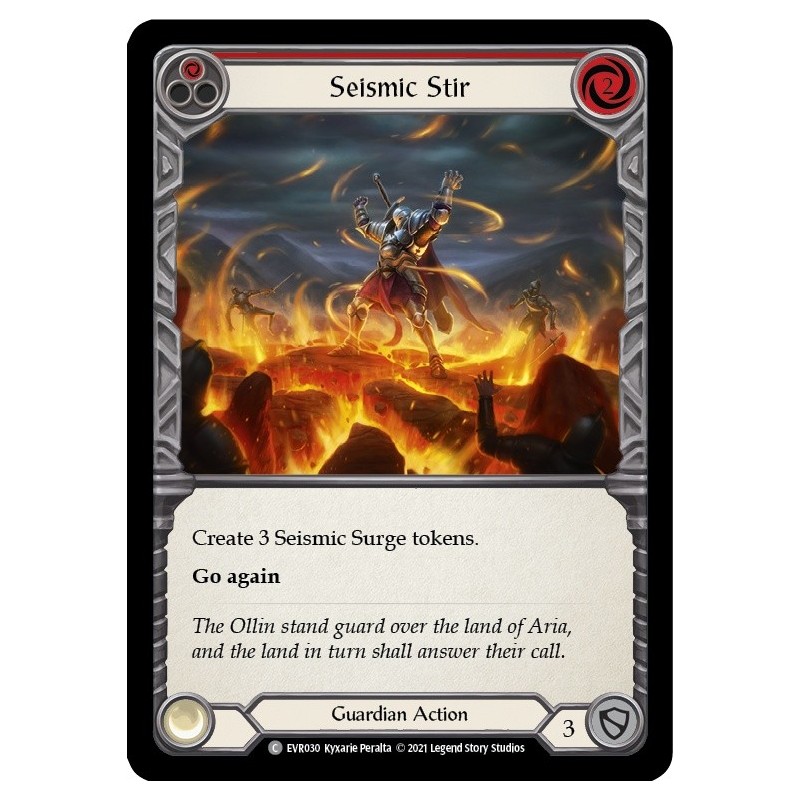 Seismic Stir Red FOIL [EVR030-RF]