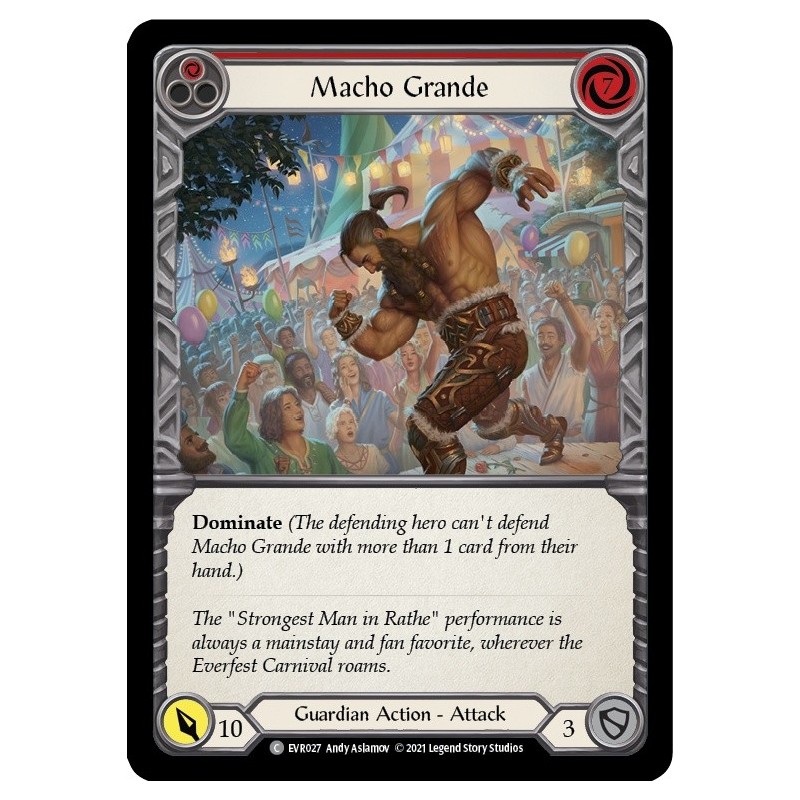 Macho Grande Red FOIL [EVR027-RF]