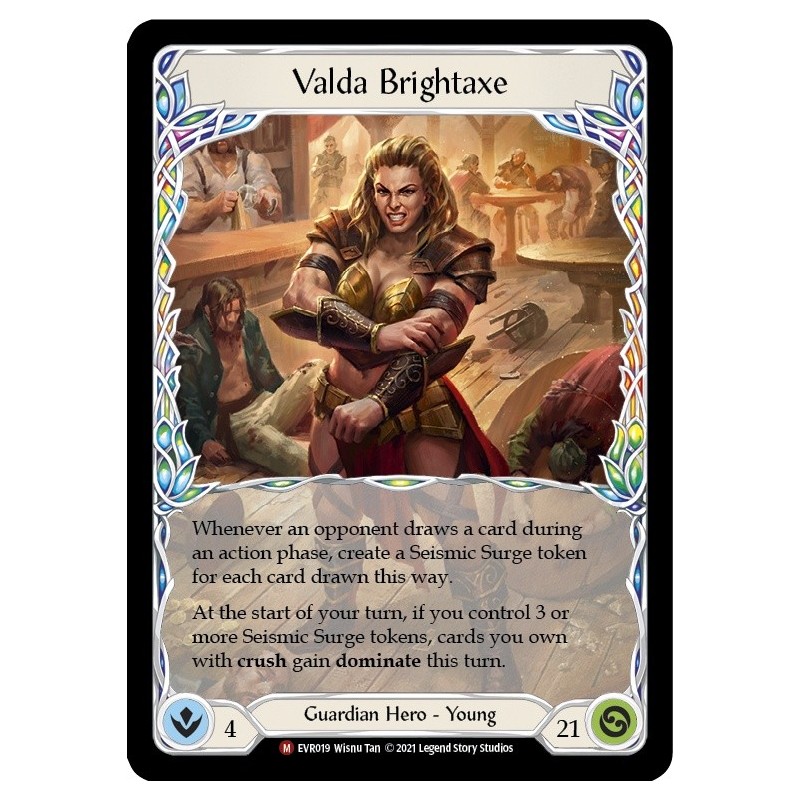 Valda Brightaxe FOIL [EVR019-RF]