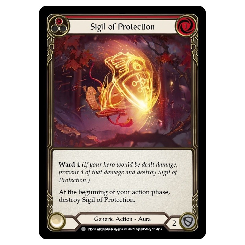 Sigil of Protection Red [UPR218]