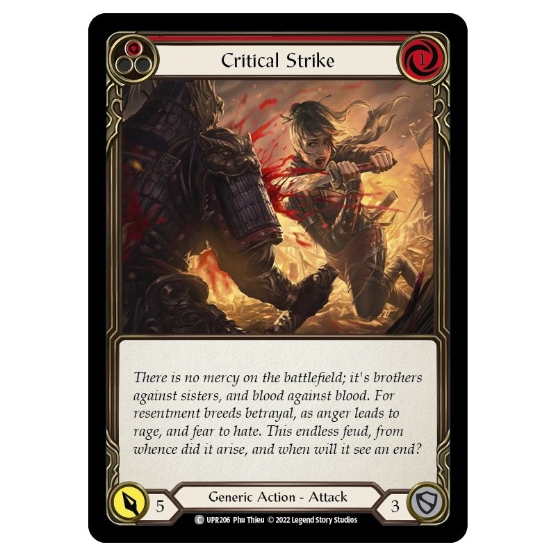 Critical Strike Red [UPR206]