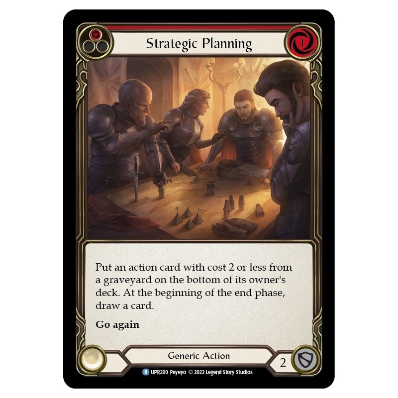 Strategic Planning Red [UPR200]