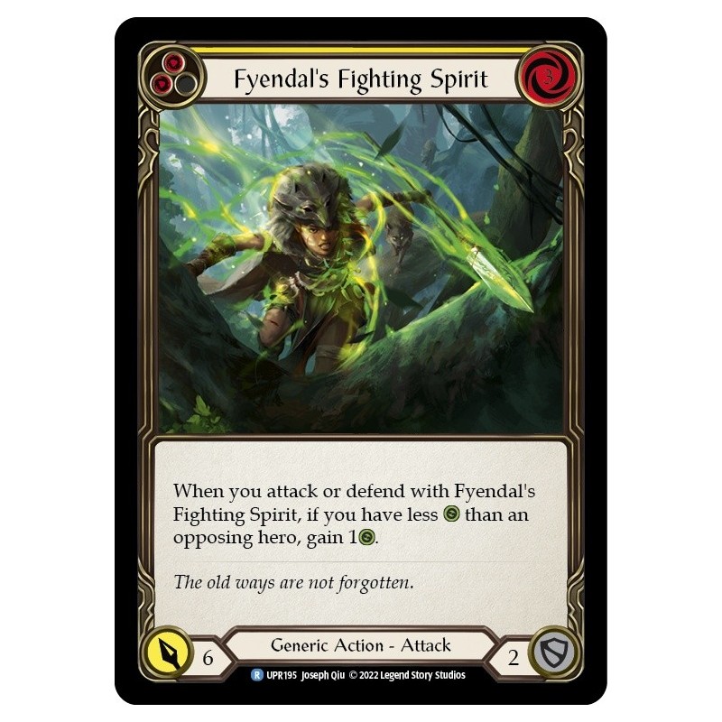 Fyendal's Fighting Spirit Yellow [UPR195]