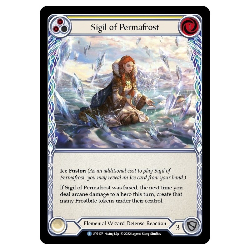 Sigil of Permafrost Yellow [UPR107]