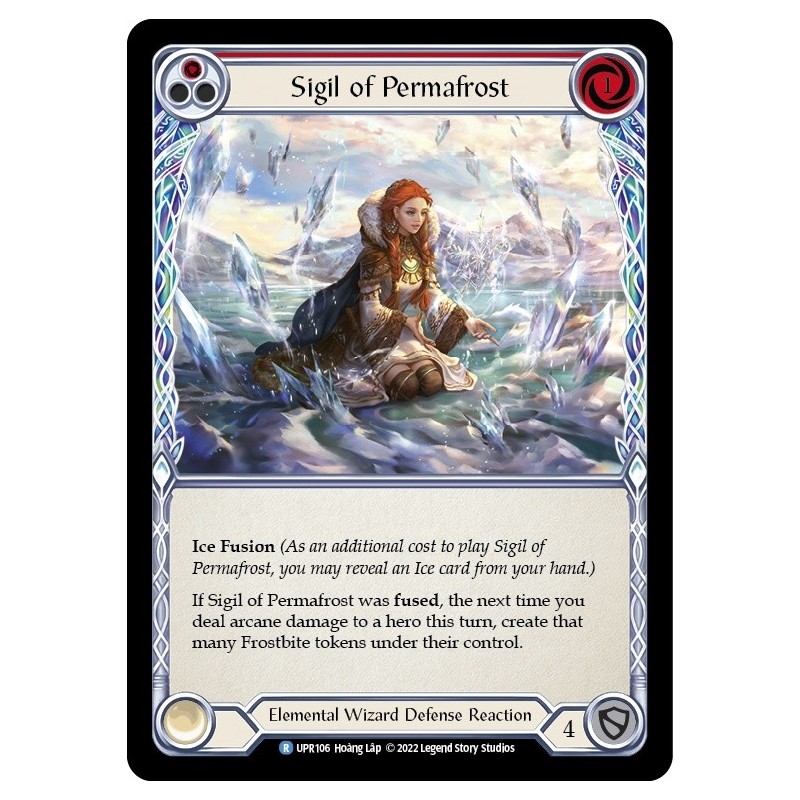 Sigil of Permafrost Red [UPR106]