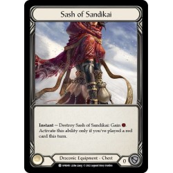 Sash of Sandikai COLD FOIL [UPR085-CF]