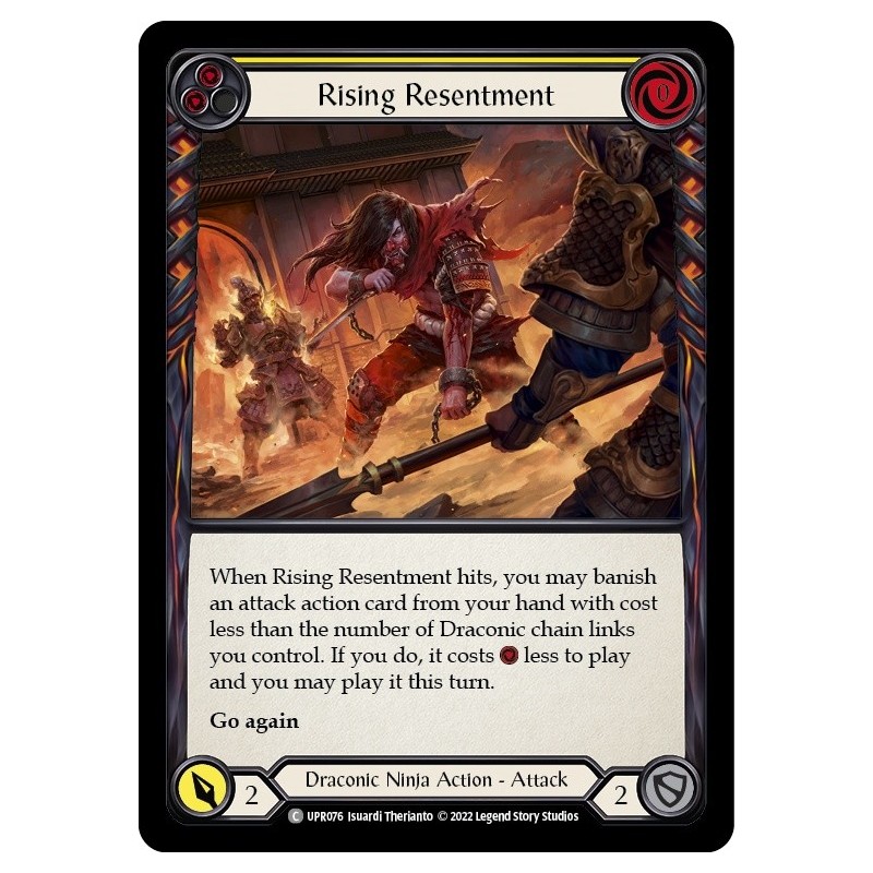 Rising Resentment Yellow [UPR076]