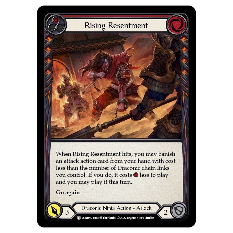 Rising Resentment Red [UPR075]
