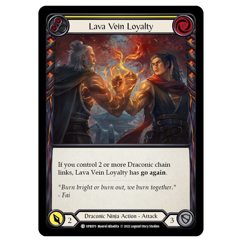 Lava Vein Loyalty Yellow [UPR070]