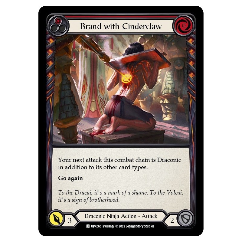 Brand with Cinderclaw Red [UPR060]