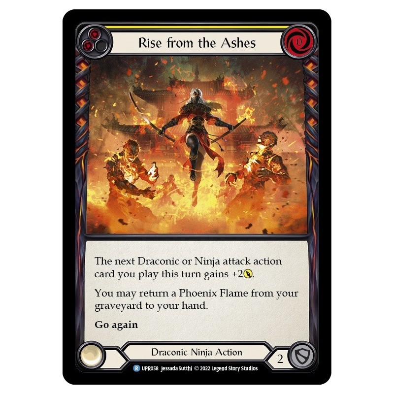 Rise from the Ashes Yellow [UPR058]