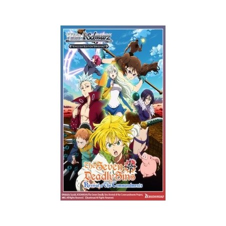The Seven Deadly Sins: Revival of The Commandments Booster Display (16 Packs) - Weiß Schwarz