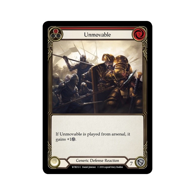 Unmovable Red [U-WTR212]