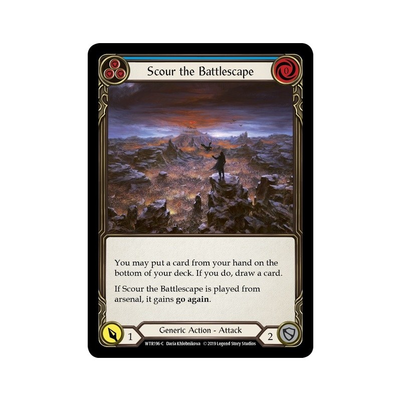 Scour the Battlescape Blue [U-WTR196]