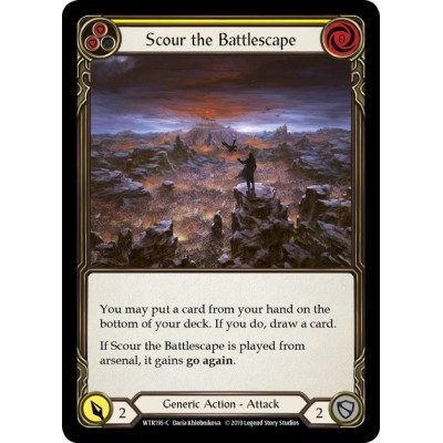 Scour the Battlescape Yellow [U-WTR195]