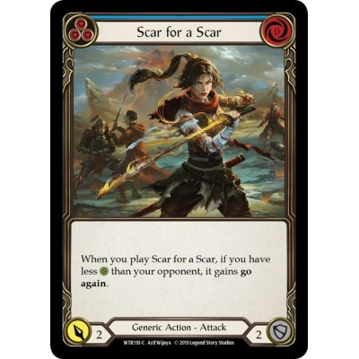 Scar for a Scar Blue [U-WTR193]