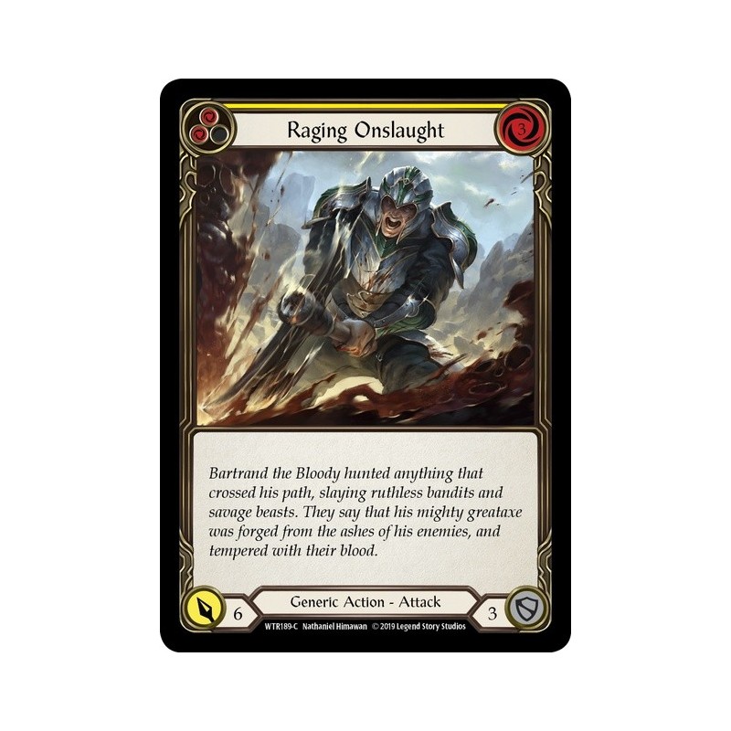 Raging Onslaught Yellow [U-WTR189]