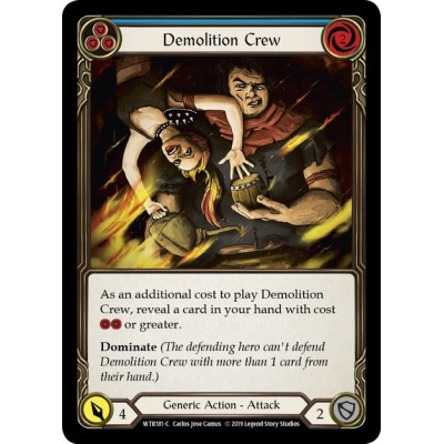 Demolition Crew Blue [U-WTR181]