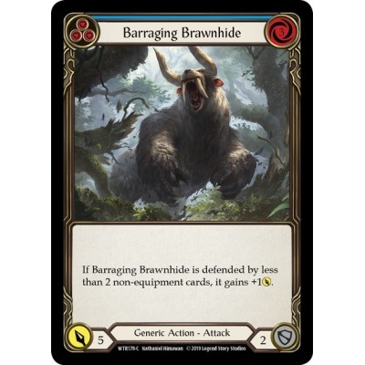 Barraging Brawnhide Blue [U-WTR178]