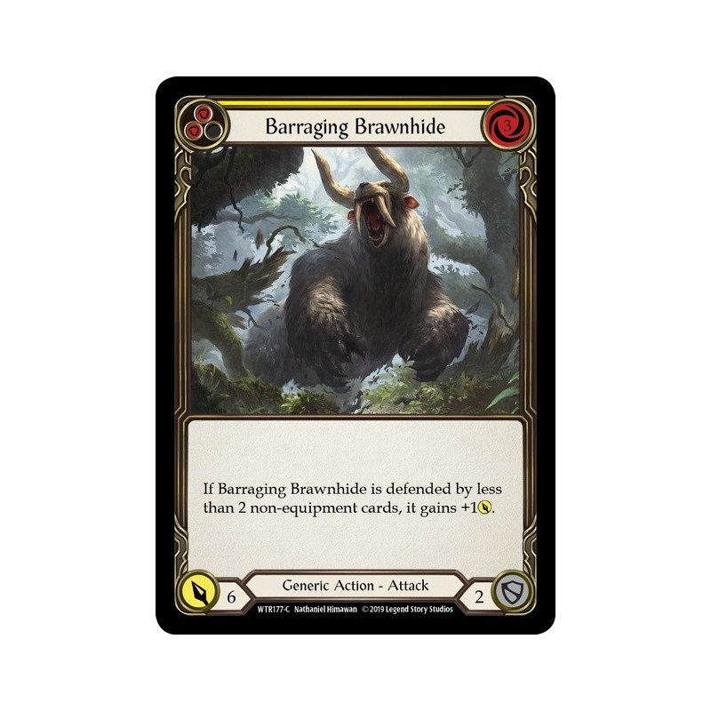 Barraging Brawnhide Yellow [U-WTR177]