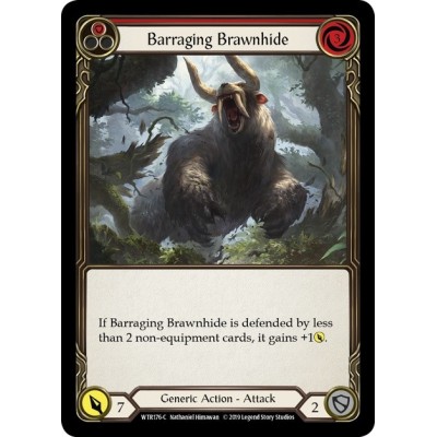 Barraging Brawnhide Red [U-WTR176]