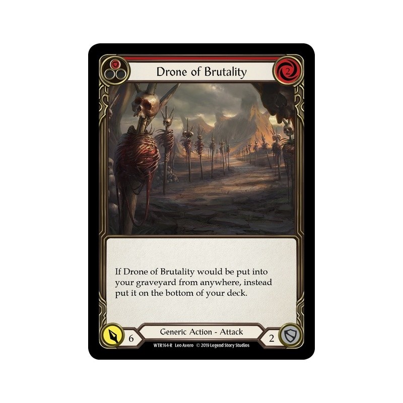 Drone of Brutality Red [U-WTR164]