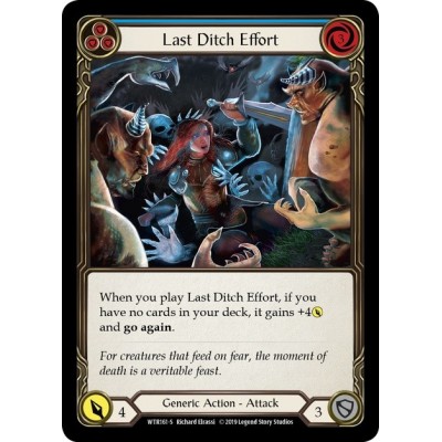 Last Ditch Effort Blue [U-WTR161]
