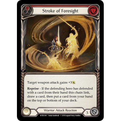 Stroke of Foresight Red [U-WTR138]