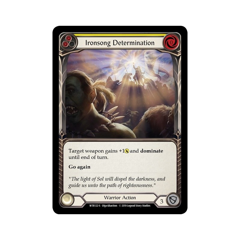 Ironsong Determination Yellow [U-WTR122]