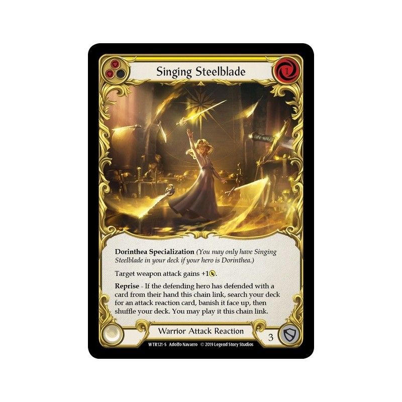 Singing Steelblade Yellow [U-WTR121]