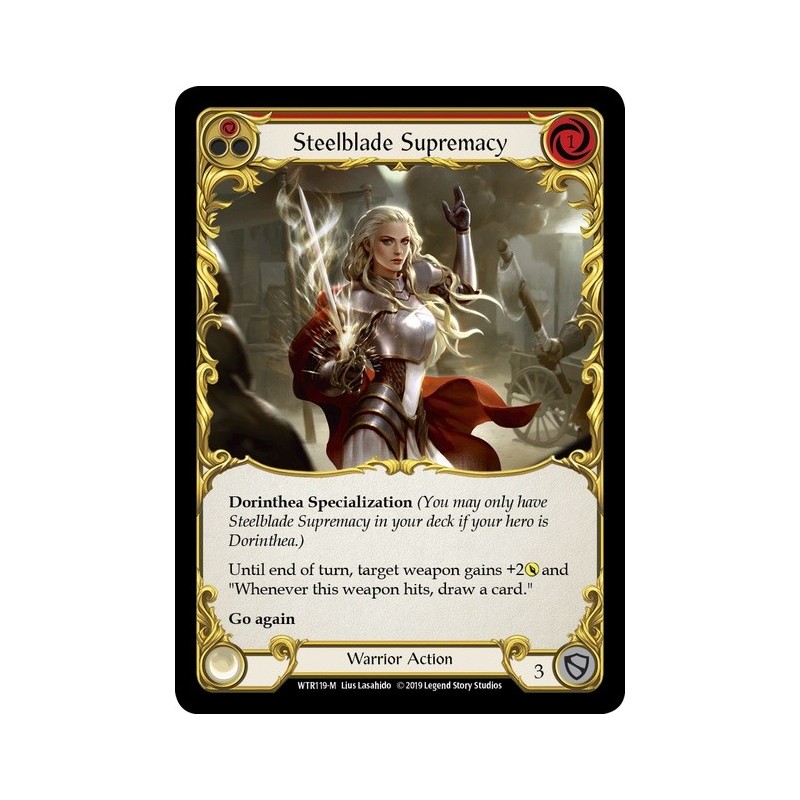 Steelblade Supremacy Red [U-WTR119]