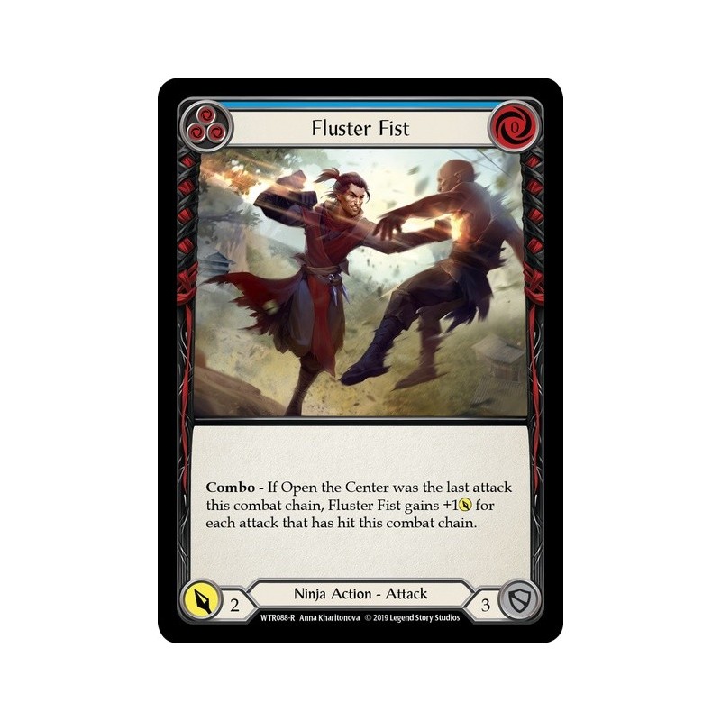 Fluster Fist Blue [U-WTR088]