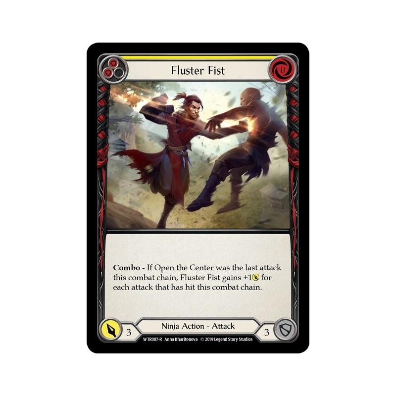Fluster Fist Yellow [U-WTR087]