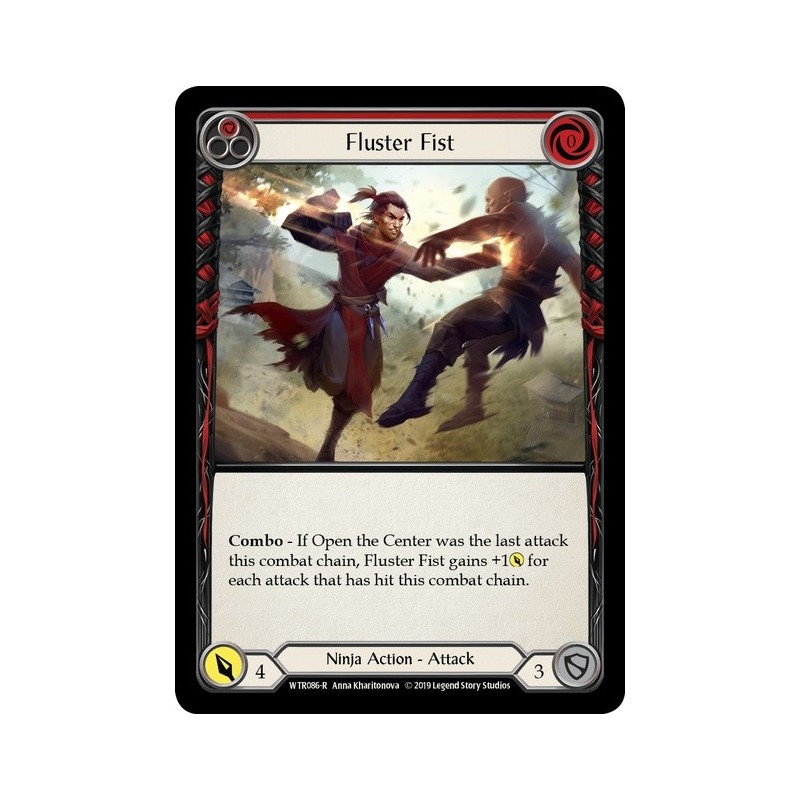 Fluster Fist Red [U-WTR086]