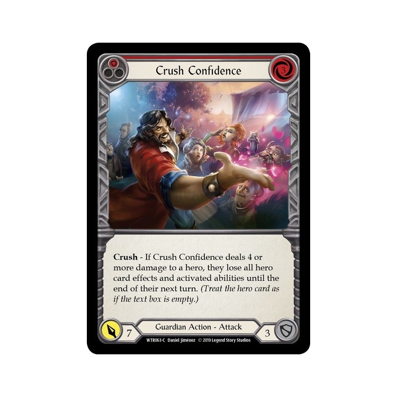 Crush Confidence Red [U-WTR063]