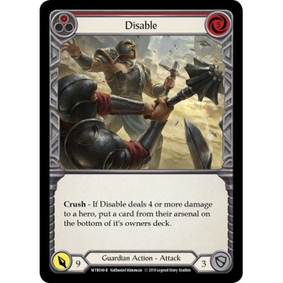 Disable Red [U-WTR048]