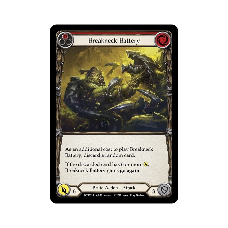 Breakneck Battery Red [U-WTR011]