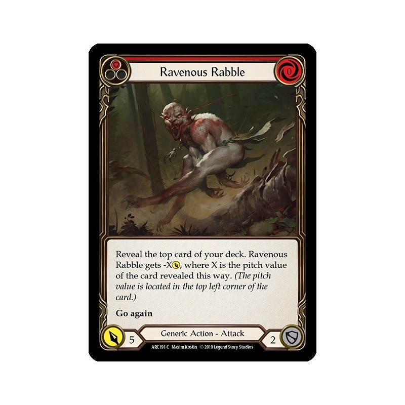 Ravenous Rabble Red [U-ARC191]