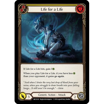 Life for a Life Yellow [U-ARC165]