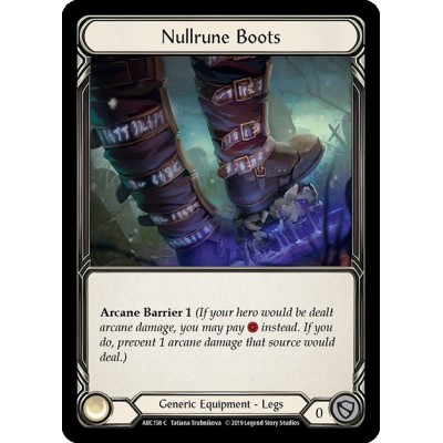 Nullrune Boots [U-ARC158]