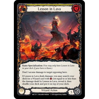 Lesson in Lava Yellow [U-ARC121]