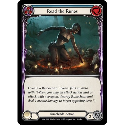 Read the Runes Blue [U-ARC111]