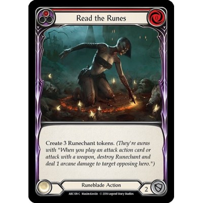 Read the Runes Red [U-ARC109]