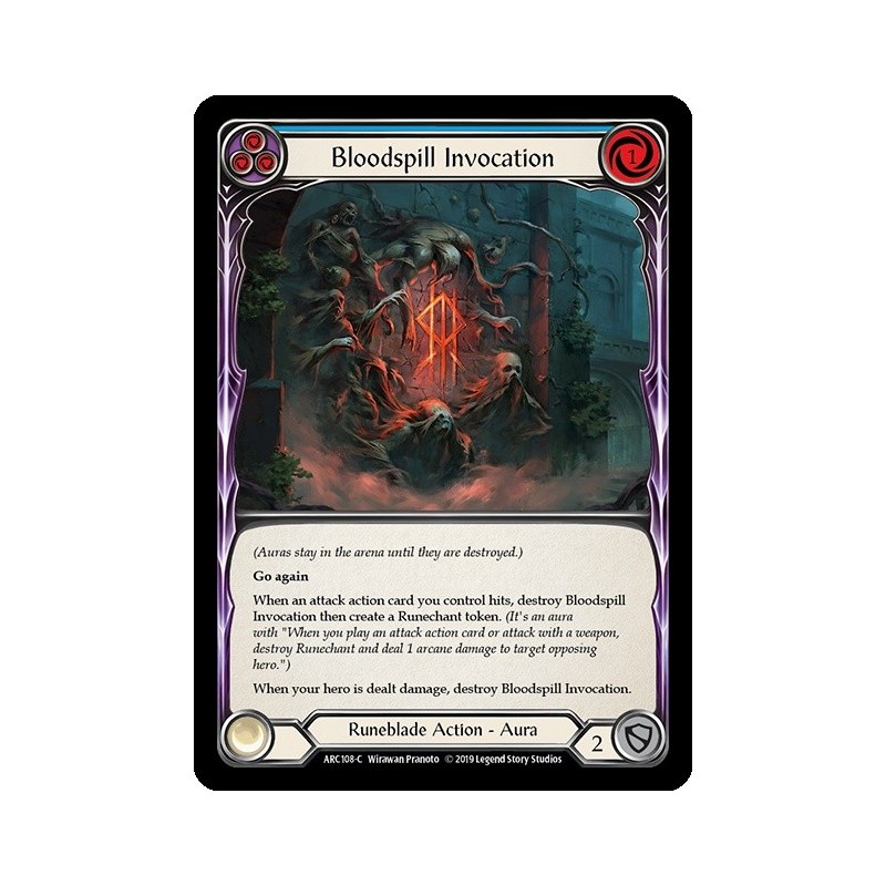 Bloodspill Invocation Blue [U-ARC108]
