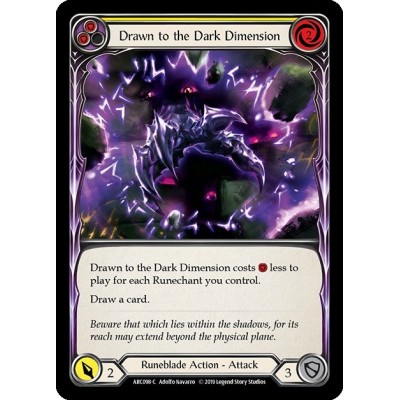Drawn to the Dark Dimension Yellow [U-ARC098]