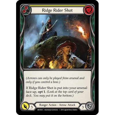 Ridge Rider Shot Yellow [U-ARC064]