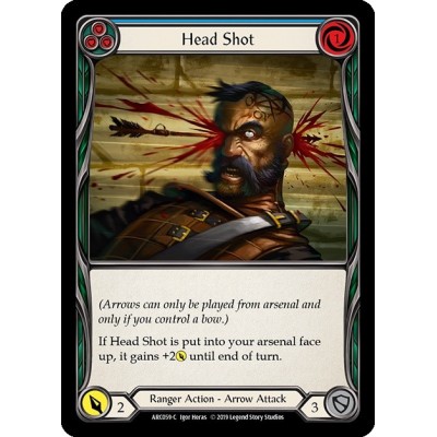 Head Shot Blue [U-ARC059]